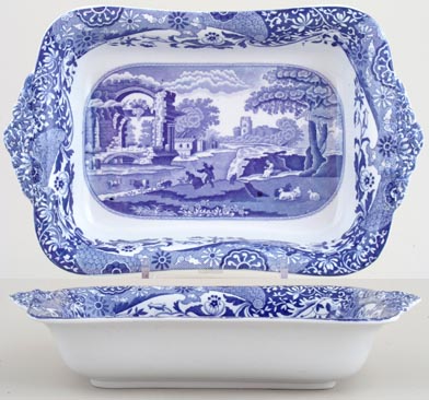 Dish rectangular c1960s